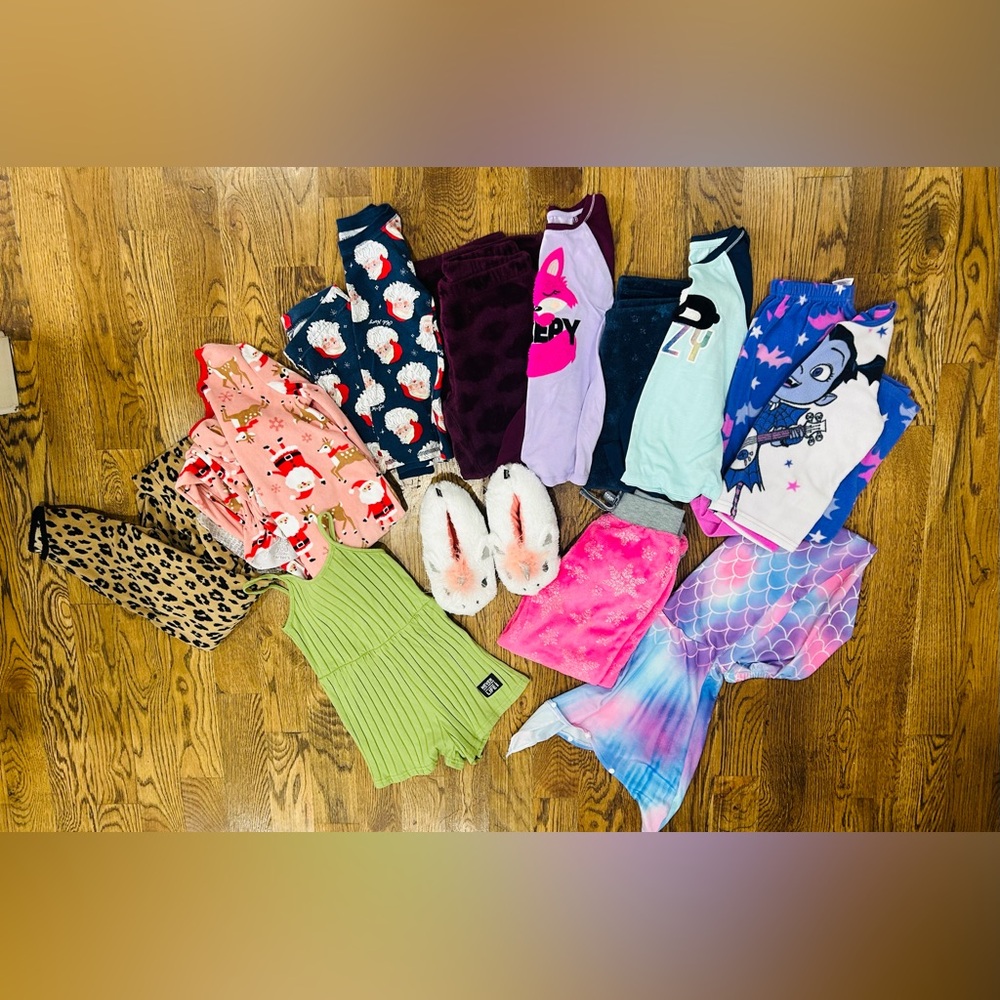 SOLD!! Colorful Kids Pajama and Outfit Set